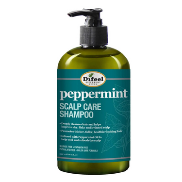 Difeel Peppermint Scalp Care Shampoo – 12 fl oz - ANNS BEAUTY SUPPLY